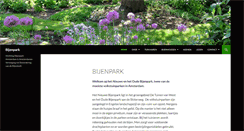Desktop Screenshot of bijenpark.nl